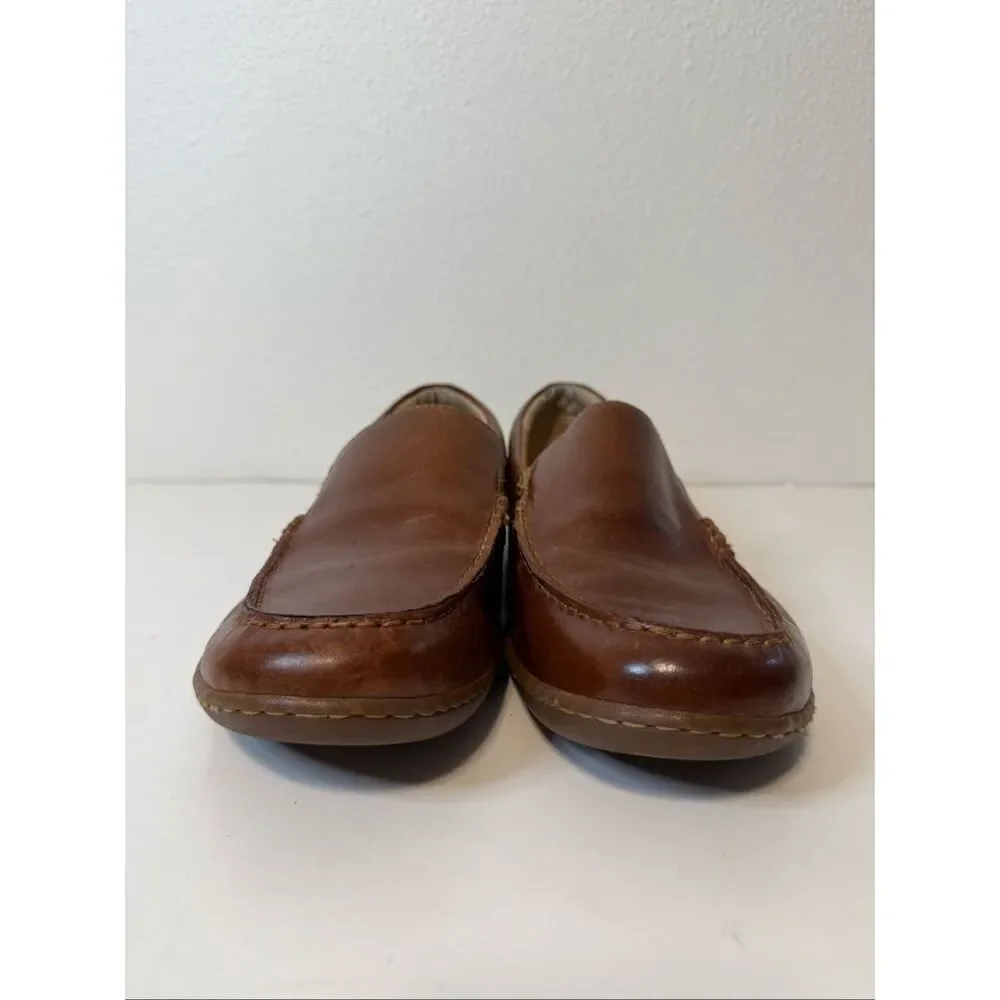 Born Brompton Slip-On Tan Loafers Size 11‎